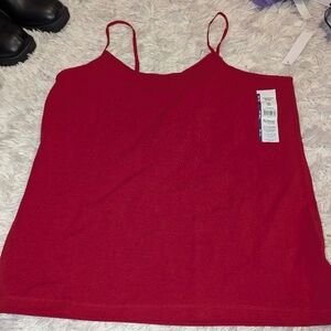 Nwt Time & Tru XXL Red Cami